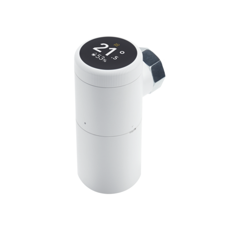 Smartes Thermostat von KALO in einem weißen Kreis
